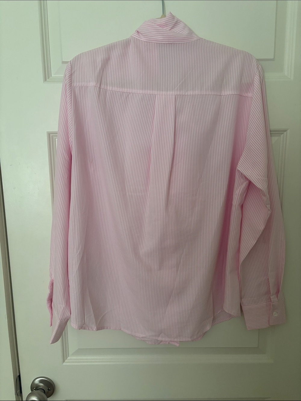 Pink Striped Bow-Tie Button Down Shirt - Picture 3 of 5